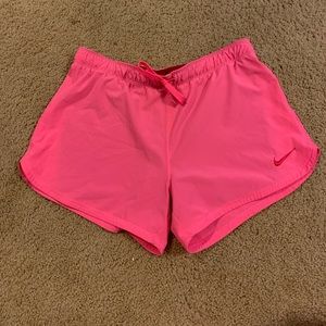 Hot Pink Nike Dri-Fit Shorts with Built in Spandex